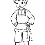 Мальчик в национальном костюме