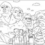 Скульптуры горы Рашмор